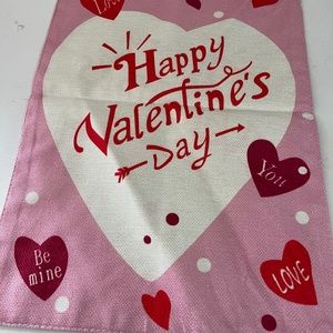 NEW Happy Valentine Day Double Sided Garden Yard Flag, Valentine garden flag, ne